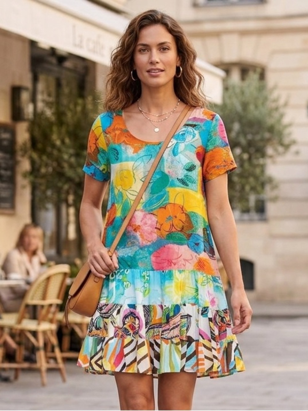 JAMS WORLD NWOT Hattie Cotton Flower Mini Dress‎
